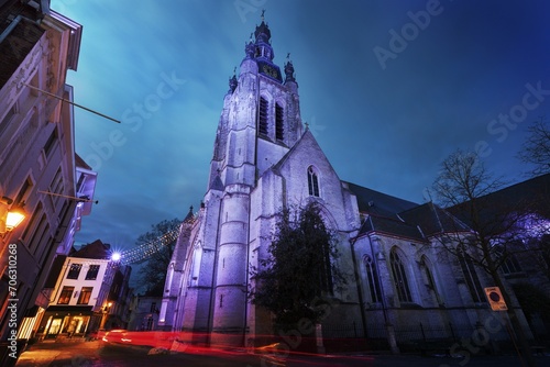 Принти на полотні St. Martin's Church in Kortrijk