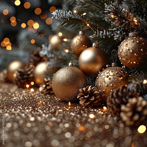 Beautiful Celebratory Christmas Background, White Background, Illustrations Images
