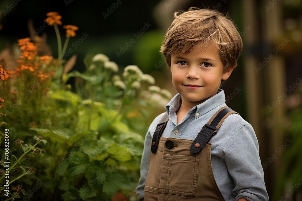 Human connected with nature close to earth occupation farmer gardener florist Generative AI Human connected with nature close to earth occupation farmer gardener florist Generative AI