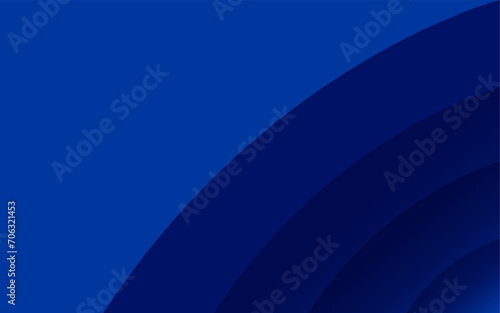 modern futuristic blue abstract background with semicircular geometric shape photo