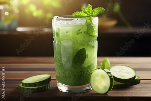 Cucumber Mint Refresher