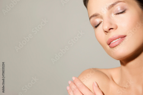 Close up portrait of a young woman
