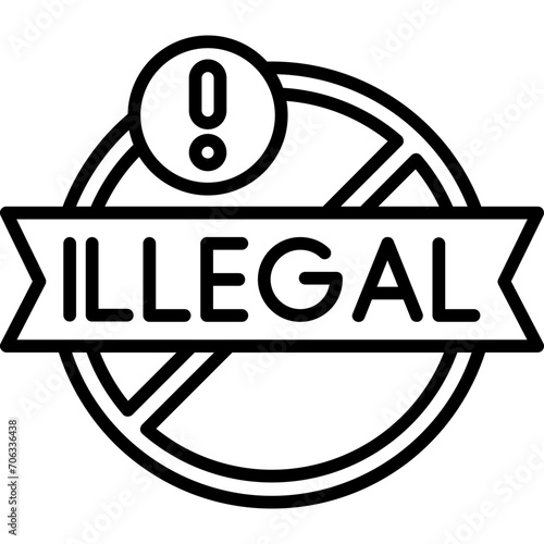 Illegal Icon