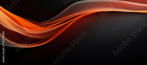 Light wave background red color with dark background, modern and futuristic concept
