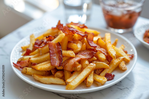 French fries with bacon, Generative Ai
