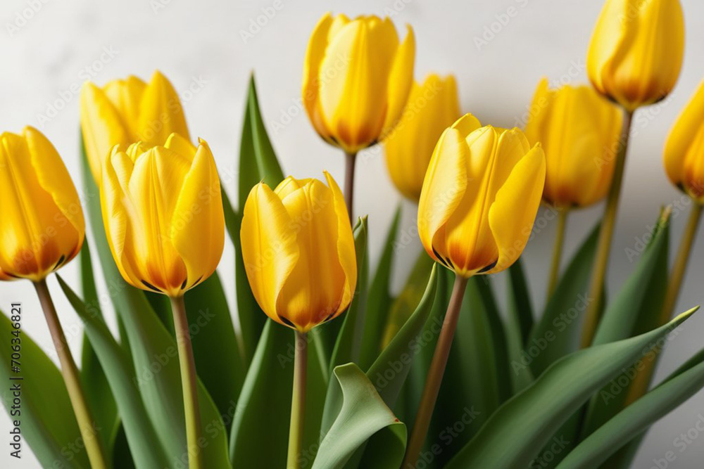 yellow and red tulips yellow and red tulips