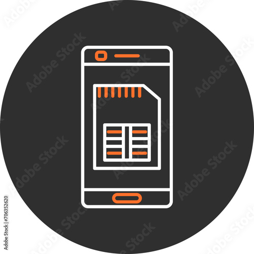 Phone Sim Card Icon