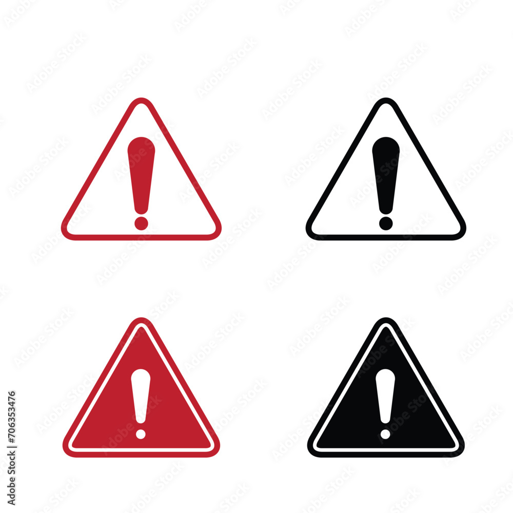 Warning stamp icon vector logo design template Warning stamp icon vector logo design template