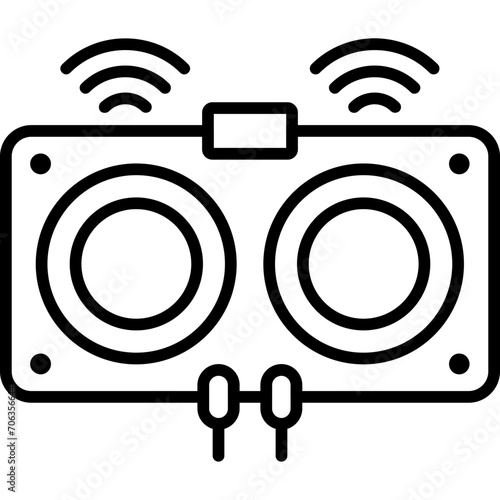 Ultrasonic Icon
