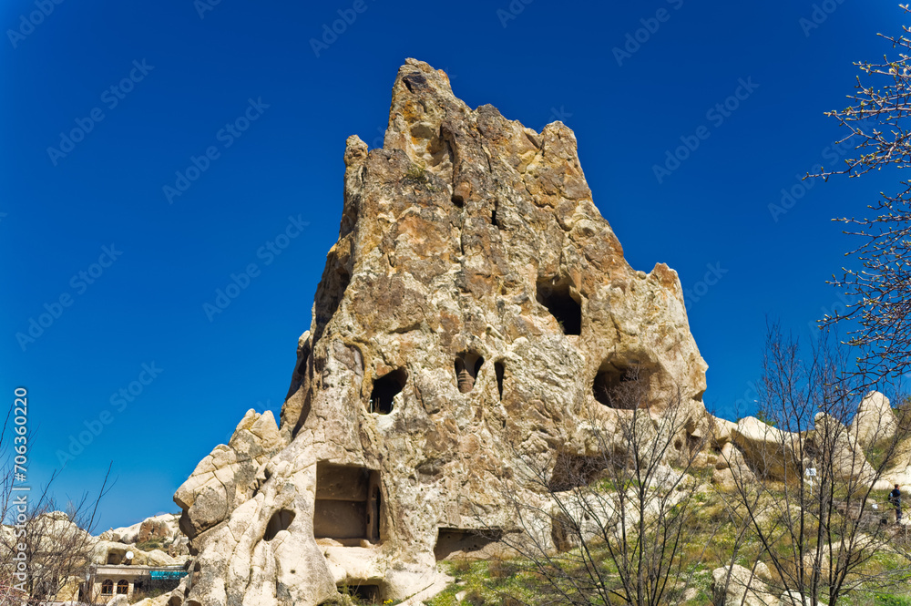Sightseeing during visit to Cappadocia, Turkey.