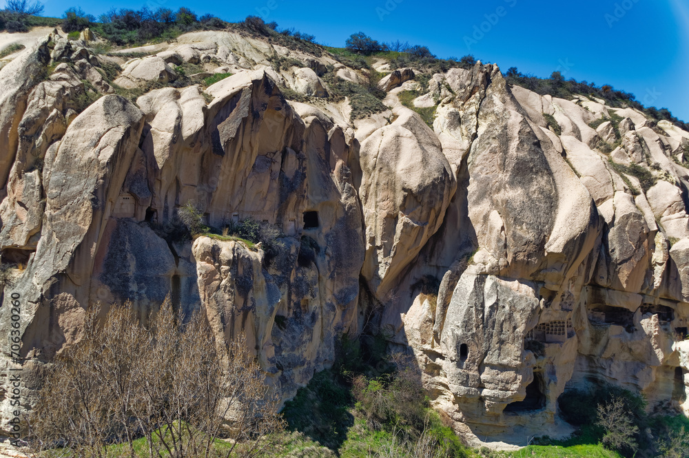 Sightseeing during visit to Cappadocia, Turkey.