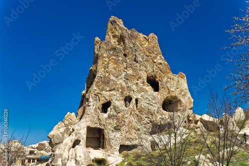 Obraz na płótnie Sightseeing during visit to Cappadocia, Turkey. w salonie