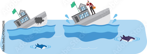 Accidents and Disasters, Origami, Drowning, Nautical Vessel, Businessman