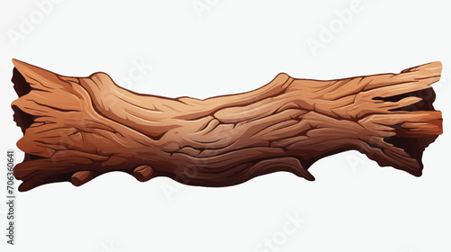 Tree bark illustration vector
