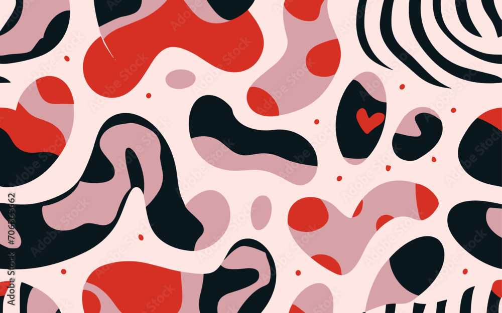 Abstract animal skin pattern background. Good for fashion fabrics, postcards, email header, banner, events, covers, advertising, and more. Valentine's day, women's day, mother's day background.