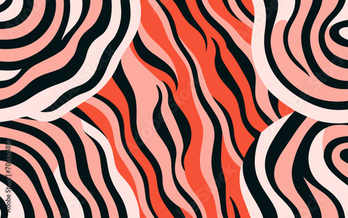 Wallpaper Mural Abstract animal skin pattern background. Good for fashion fabrics, postcards, email header, banner, events, covers, advertising, and more. Valentine's day, women's day, mother's day background. Torontodigital.ca