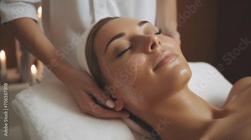 photo of Experienced cosmetologist hands cleansing client face before cosmetic procedure --ar 16:9 --v 5.2 Job ID: 47ff670f-0b03-4de0-a470-e8f2d6abb833
