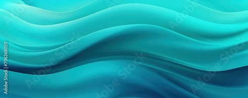Abstract turquoise gradient background