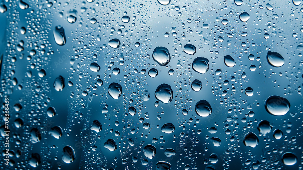 The Detailed Texture of Water Drops The Detailed Texture of Water Drops