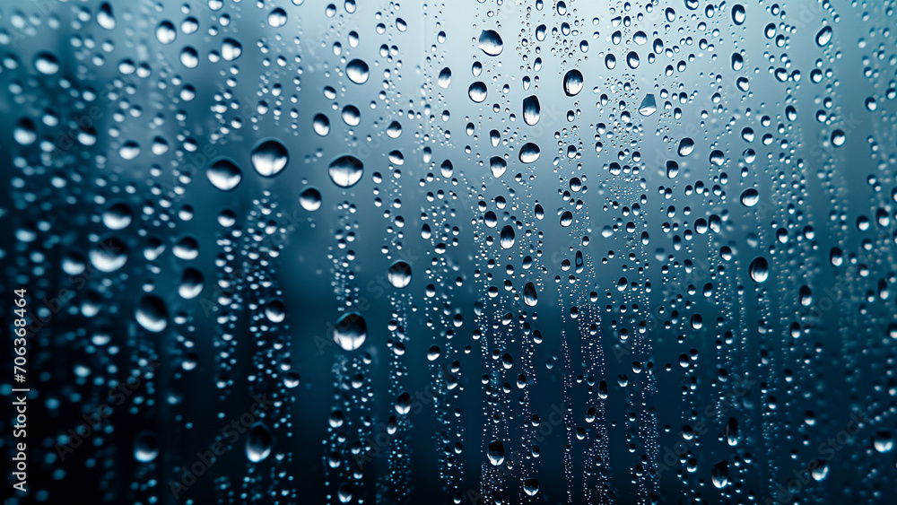 The Detailed Texture of Water Drops The Detailed Texture of Water Drops