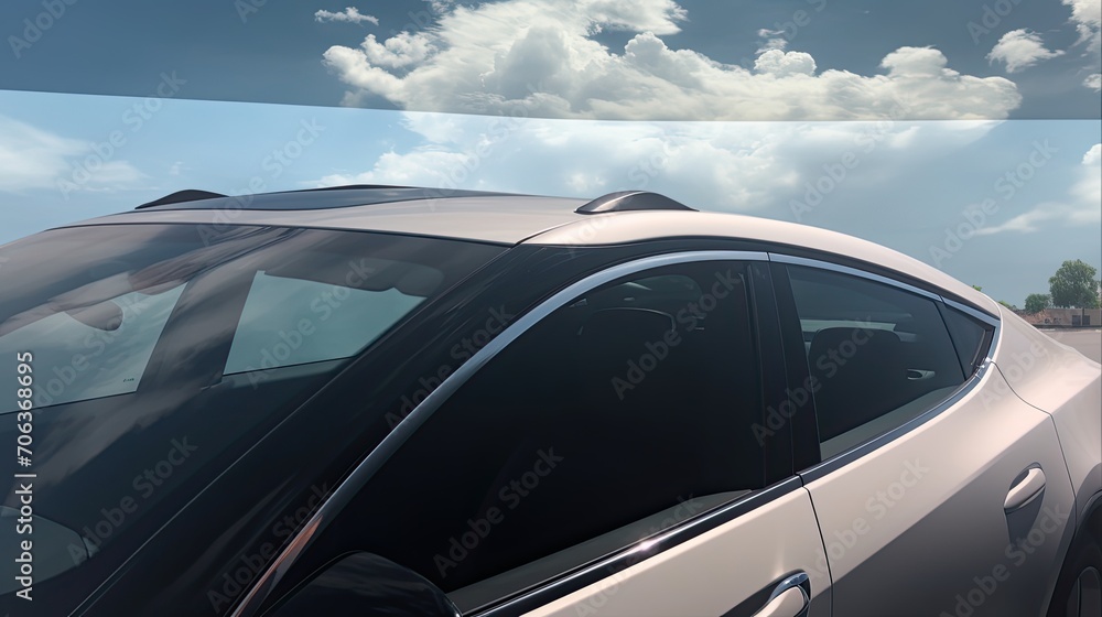 view of a car windshield view of a car windshield