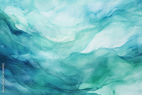 Abstract water ocean wave, emerald, jade, malachite texture