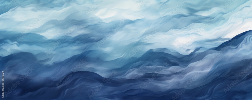 Abstract water ocean wave, indigo, royal blue, navy texture