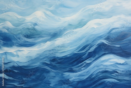 Abstract water ocean wave  indigo  royal blue  navy texture
