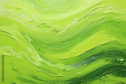 Abstract water ocean wave, chartreuse, lime, olive texture