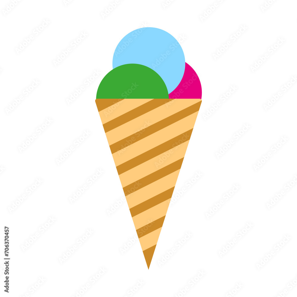 Ice cream in a waffle cone line icon.Sweetness, heat, dessert, plumbeer, milk, summer, ice. Vector icon for business and advertising Ice cream in a waffle cone line icon.Sweetness, heat, dessert, plumbeer, milk, summer, ice. Vector icon for business and advertising