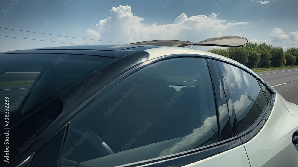 view of a car windshield view of a car windshield