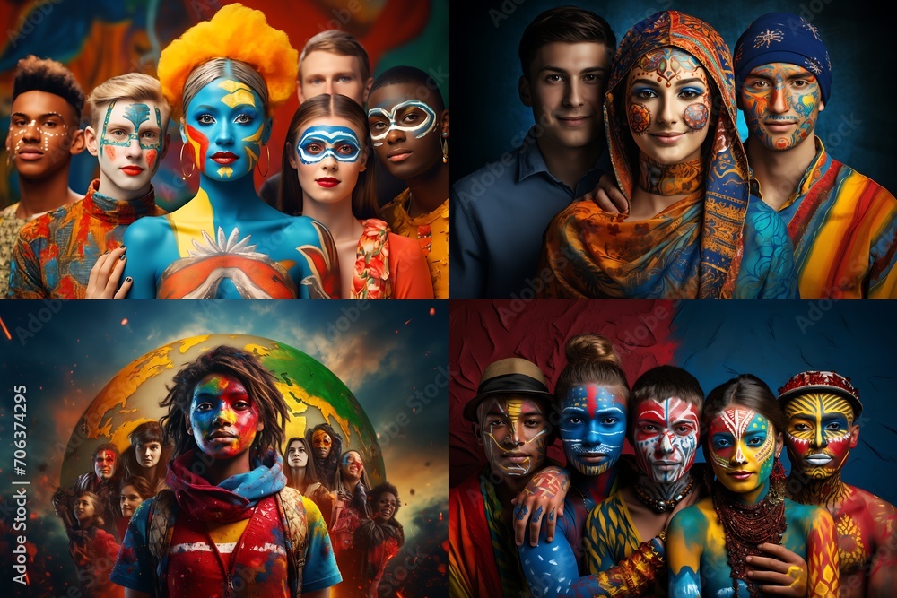 Celebrating Global Diversity: An Ultra-Realistic Photo for International Students Day