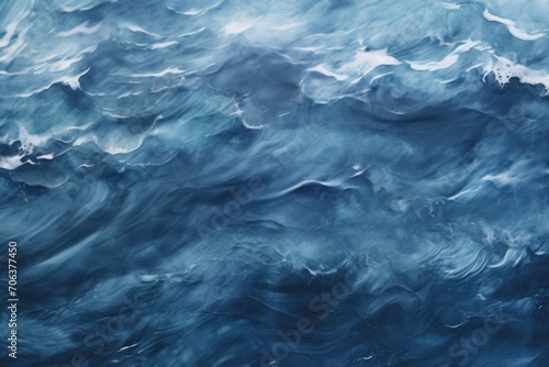 Abstract water ocean wave  navy  midnight blue  indigo texture