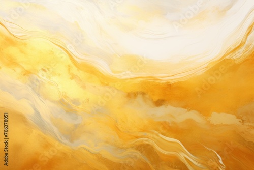 Abstract water ocean wave, yellow, gold, mustard texture