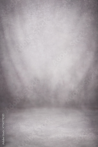 Vintage Gray Background Studio Portrait Backdrops Photo