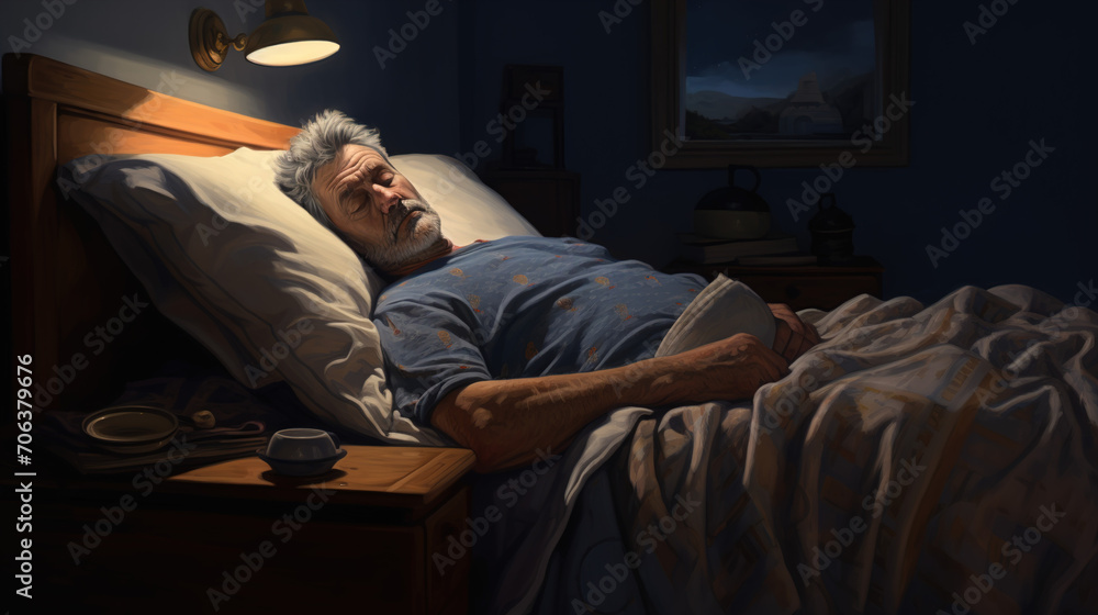 Fototapeta premium slipping man