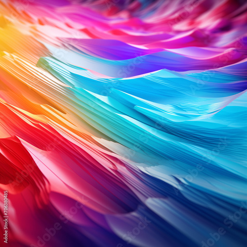 Behold a stunning 3D render of an abstract multicolor masterpiece, where artistry converges with technology to create a visual symphony of vibrant hues and dynamic forms. 
