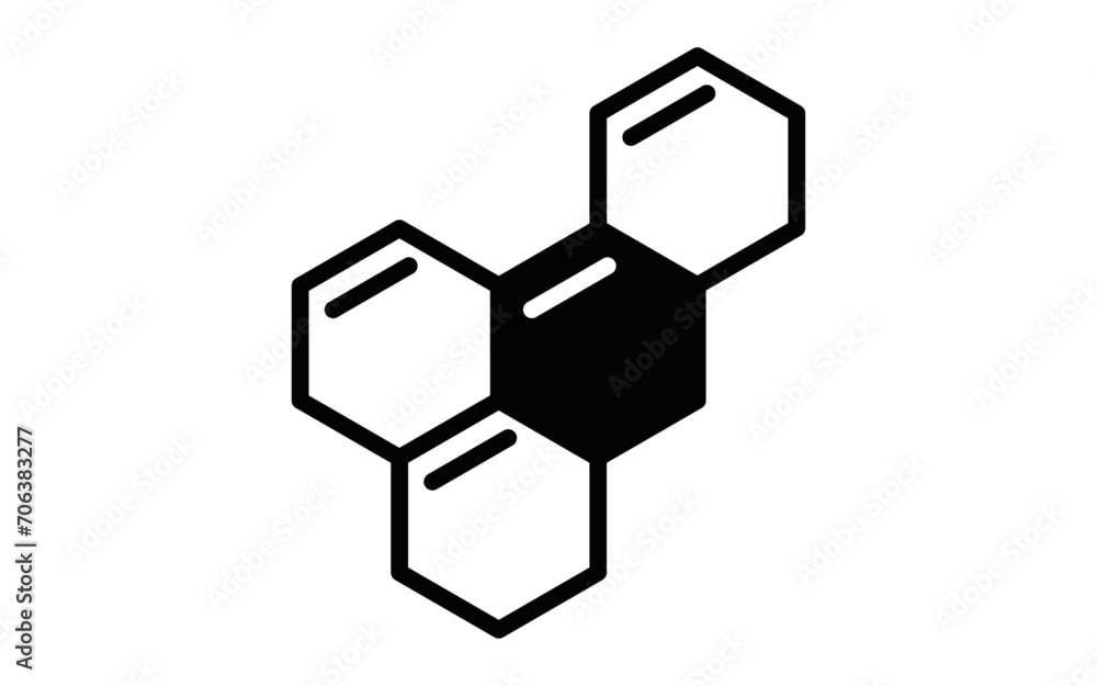 Chemical structure icons, AGA images Chemical structure icons, AGA images