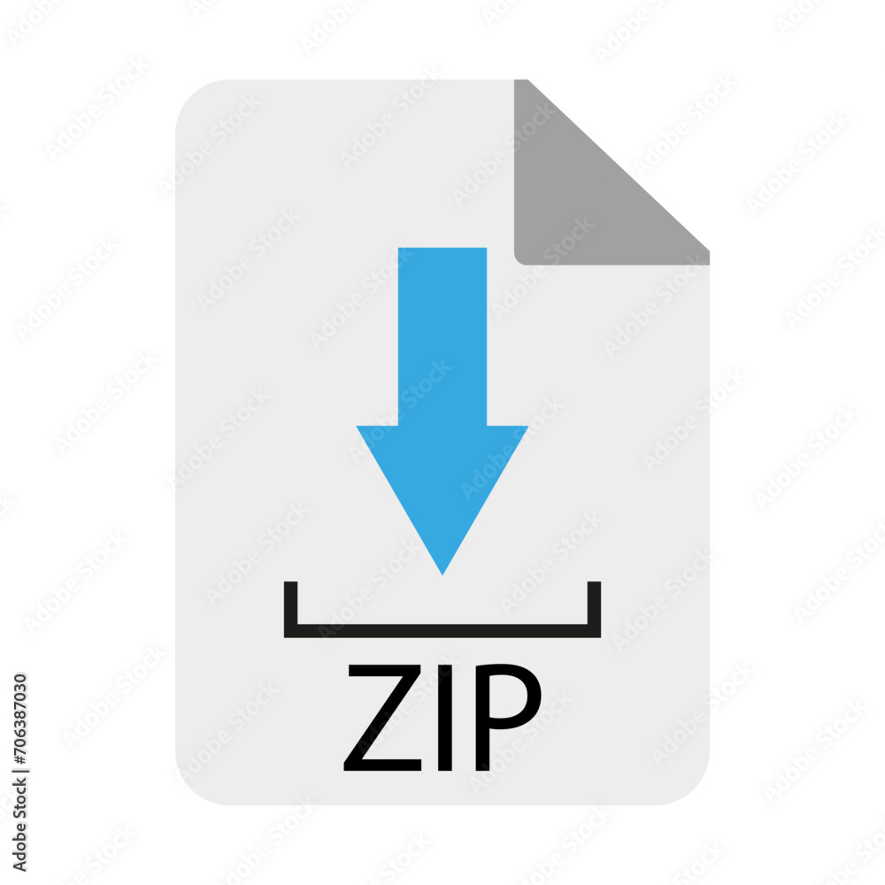 ZIP file line icon. Folder, computer, document, paper, information, desktop, Internet, save, program, download, delete. Vector icon for business and advertising ZIP file line icon. Folder, computer, document, paper, information, desktop, Internet, save, program, download, delete. Vector icon for business and advertising