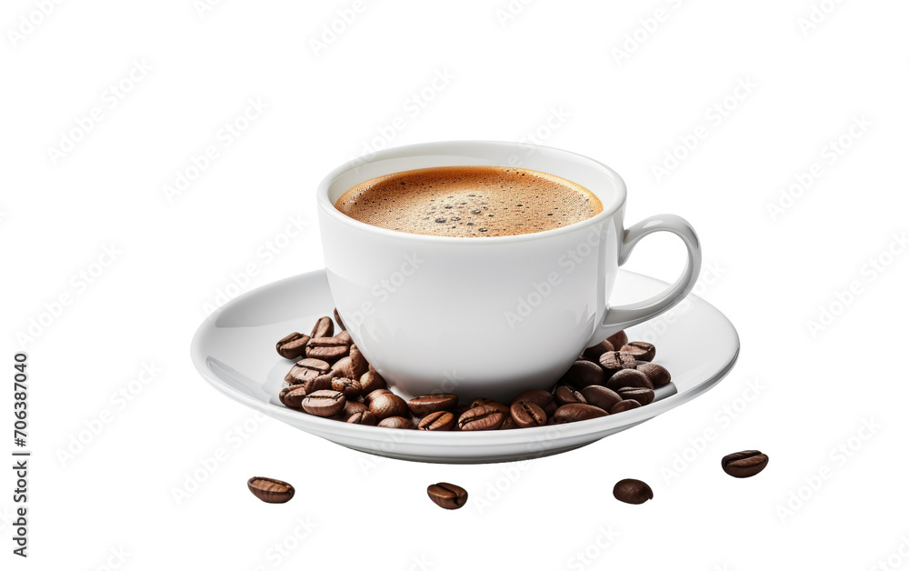 Fototapeta premium Luxuriating in the Silver Cup Experience on White or PNG Transparent Background