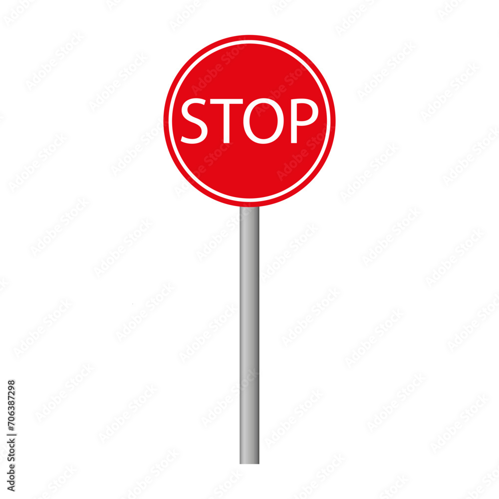Round stop sign line icon. Sign, signal, stop, tap, prohibition, brick, car, traffic light, traffic, parking. Vector icon for business and advertising Round stop sign line icon. Sign, signal, stop, tap, prohibition, brick, car, traffic light, traffic, parking. Vector icon for business and advertising
