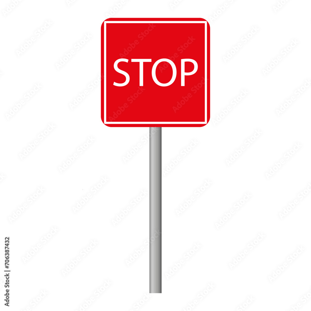 Square stop sign line icon. Sign, signal, stop, tap, prohibition, brick, car, traffic light, traffic, parking. Vector icon for business and advertising Square stop sign line icon. Sign, signal, stop, tap, prohibition, brick, car, traffic light, traffic, parking. Vector icon for business and advertising