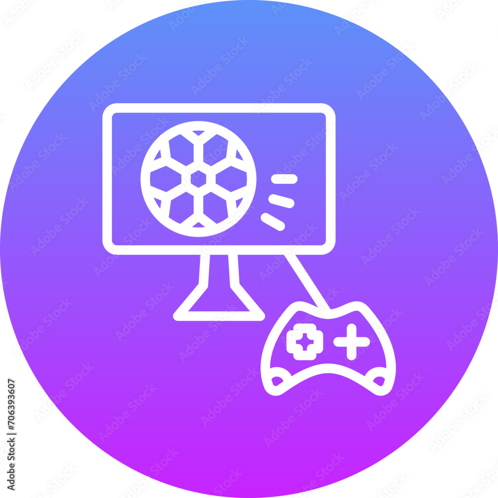Football Game Icon Football Game Icon