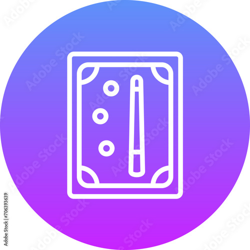 Billiard Game Icon