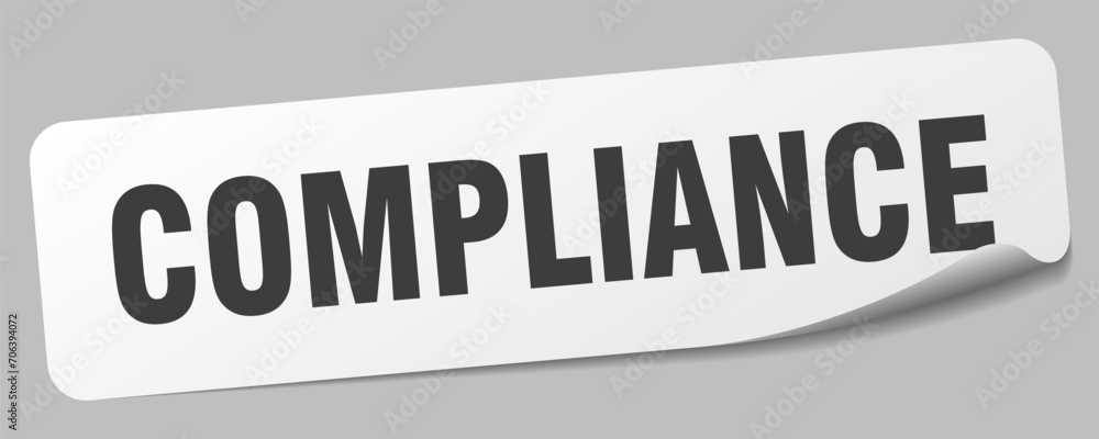 compliance sticker. compliance label compliance sticker. compliance label