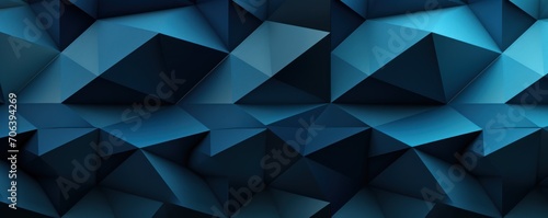 Blue repeated geometric pattern © GalleryGlider