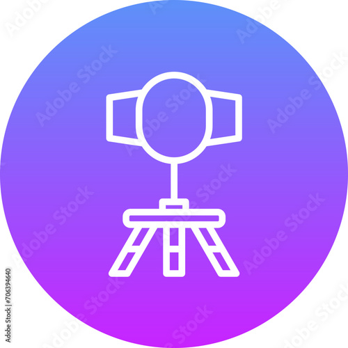 Camera Reflector Icon