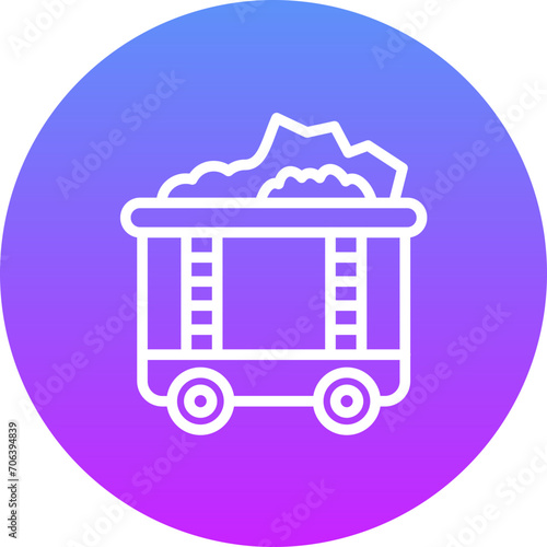 Mining Cart Icon