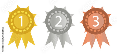 Set of prizes line icon. Award, winning, victory, luck, medal, money, game, cup, competition, surprise, bonus. Vector icon for business and advertising
