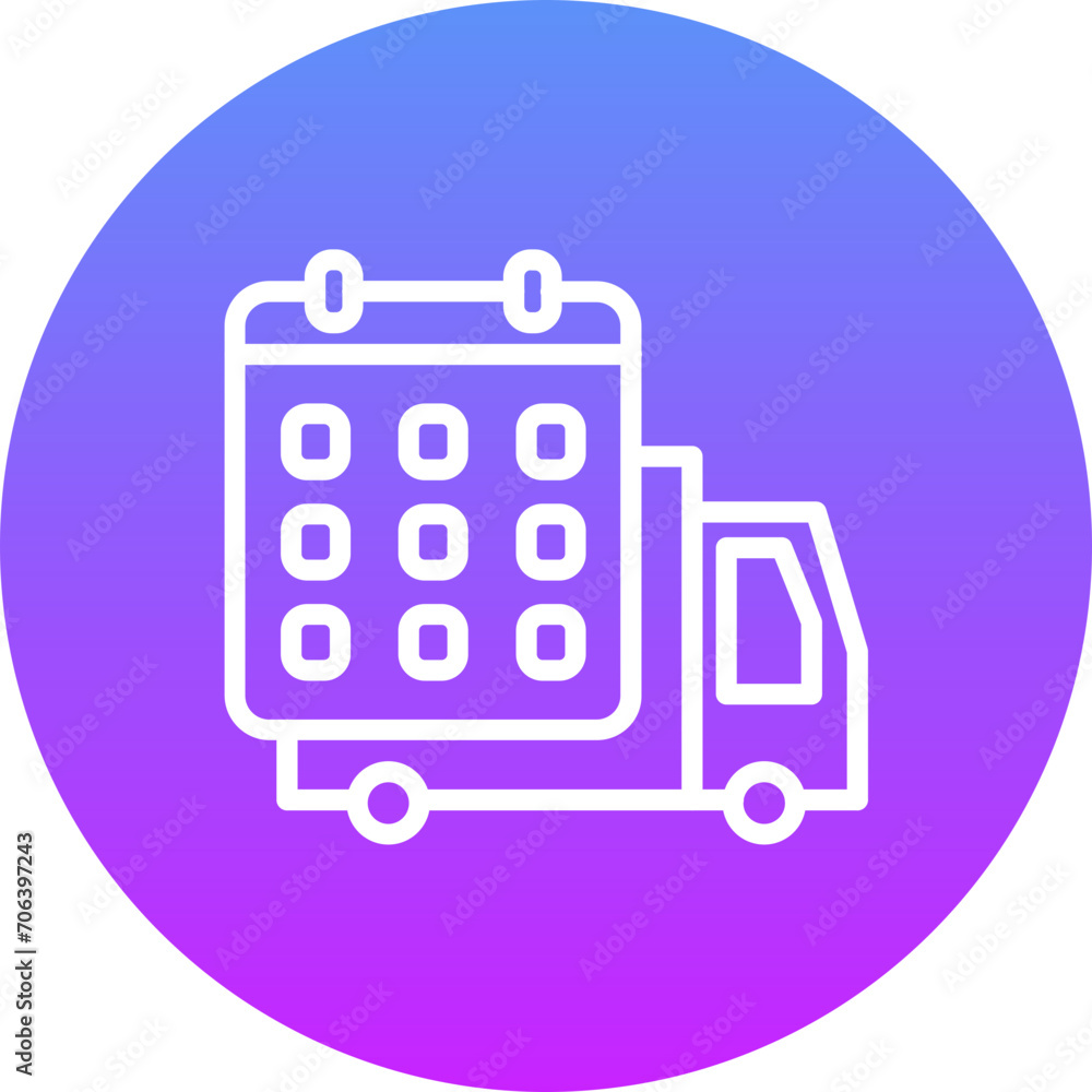 Delivery Schedule Icon